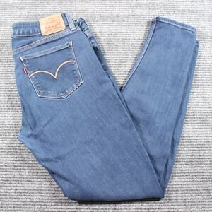 Levi’s 535™ Super Skinny Jeans Women’s 31x30 Blue Stretch Mid Rise